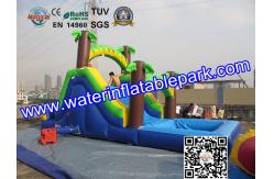 China Popular Inflatable Wet Slide For Rental Business / Party Inflatable Slide Rentals supplier