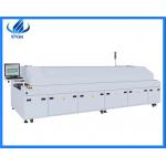 Mesh Belt Transport SMT Mounting Machine 8 Zones Reflow Oven Adjustable PCB Size for sale