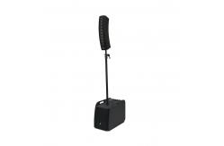 China 650W Portable Line Array Column Speaker Indoor / Outdoor Commercial supplier