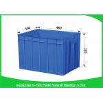 50L Plastic Stackable Storage Bins Space Saving , Recycle Plastic Stacking Boxes for sale