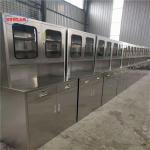 Polished Stainless Steel Lab Bench for Educational Institutions for sale