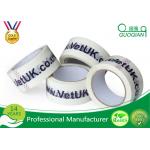 Single Color A Brand Logo Printed Packing Tapes For Cartons Sealing 10 - 2000m Length for sale