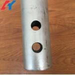 Galvanized Solar Helical Earth Anchors Screw Helix Pile Foundation Customized