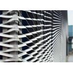 SS304 big hole Multi Shaped Building Expanded stainless steel mesh for sale