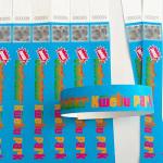 China Custom Printed Paper Wristbands Sequential Numbering Barcoding For Security for sale