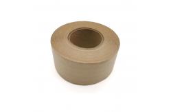 China Custom Printing Single Sided Brown High Adhesion Thickened Kraft Paper Tape supplier