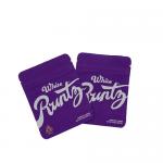 Custom Mylar weed Bags Digital Printing Resealable With Child Resistant Zipper