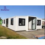 Galvanized Steel Expandable Prefab Home Customized Luxury