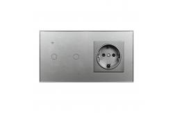 China Automation Zigbee Smart Light Switches And Sockets For Home 60Hz supplier