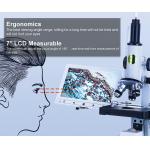 Opto Edu 7 Lcd Handheld Digital Microscope Biological 2.0m for sale
