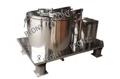 China Top Discharge Vertical Basket Centrifuge For Alcohol Extraction supplier