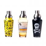 1000ml Martini Recipes Cocktail Shaker Bottle With Stainless Steel Top Shaker for sale
