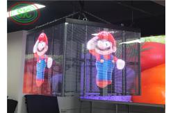 China 1R1G1B Transparent LED Drapery Display IP43 62500 Dots/Sqm 3 Year Warranty supplier