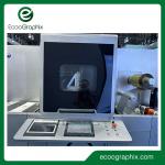 Digital Roll To Roll Label Printing Machine Foil Stamping Varnish Enhancement