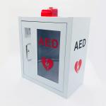 Customizable AED Defibrillator Cabinets , Alarmed AED Wall Box 400x360x200mm for sale