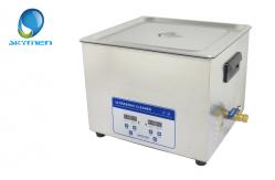 China SS 360W 15L Digital Ultrasonic Cleaner Of Heat Adjustable Ultrasonic Bath supplier