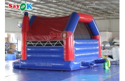 China Commercial Inflatable Bouncy Castle Fire Truck Inflatable Bounce House With Slide supplier