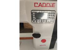 China Single Needle Computerized Sewing Machine Industrial Post Bed Sewing Machine for Shoe and Leather Sewing supplier