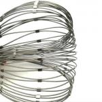 304/316 Metal Wire Rope Stainless Steel Ferrule Mesh For Protective Animal Zoo for sale