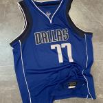 NBA 77 Blue Custom Basketball Jerseys Polyester for sale