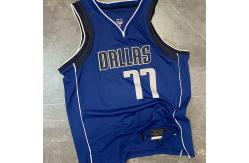 China NBA 77 Blue Custom Basketball Jerseys Polyester supplier