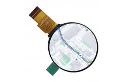 China Transmissive Circular TFT Display Round LCD Screen 1.6 Inch 360cd/M2 supplier
