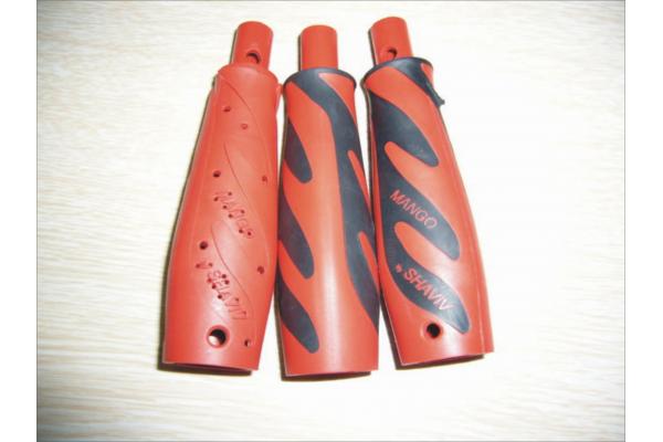 Custom Double Injection Molding For Plastic Handle , Plastic Injection Parts