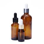 15ml 30ml Amber Essential Oil Dropper Brown Glass Bottles With Measurement Dropper
