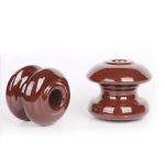 15KN 400V Shackle Spool Porcelain Reel Insulator For Transmission Line for sale