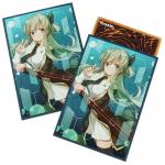 Trading Card Sleeves Protective Matte Printed Trading Card Sleeves Anime Girl Card Sleeves for sale