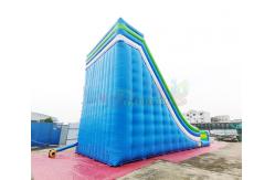 China Customized Size PVC Tarpaulin Commercial Inflatable Slide supplier