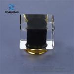Luxury Golden Chrome Plated Perfume Bottle Caps For Cosmetic Bottle for sale