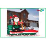Customzied Various Inflatable Santa Claus Cartoon Characters For Christmas for sale