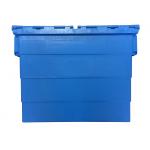 225kgs Plastic Attached Lid Containers Turnover Storage Box for sale