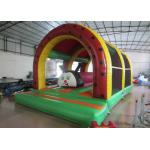 Kids Inflatable Bounce House Caterpillar Theme Three Arch Indoor outdoor Bounce House 6x4m for sale