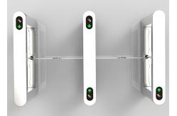China Bi Directional Pedestrian Swing Gate ,  Entrance Control System 0.5 Second Opening Time supplier
