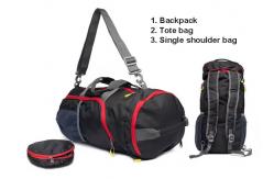 China 25L Fold Up Duffel Foldable Travel Bags Lightweight Multiscene supplier