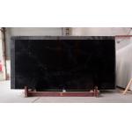 10mm Thickness Black Artificial Quartz Stone Wall Panels Man Made for sale