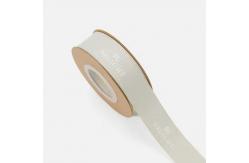 China Custom Embossed Ribbon for Craft Packaging Sustainable Polyester Glitter Satin Grosgrain supplier
