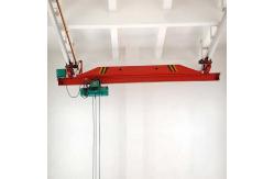 China 5T Span 8m Suspended Overhead Eot Crane Increase Lifting Height supplier