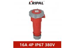 China IP67 16A 32A PC Industrial Three Phase Connector IEC Standard supplier