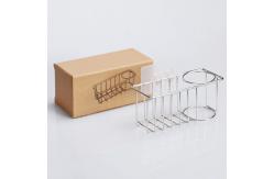 China Adhesive Sponge Holder Brush Holder Kitchen Sink Organization Basket supplier