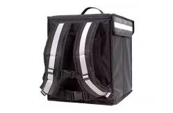 China Polyester Pizza Insulated Lunch Bag Reusable With Reflective Stripe supplier