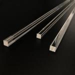 Solid Quartz Capillary Rod Square 0.51X0.51mm for sale