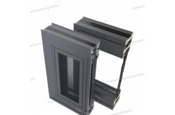 China Household Two Layer Glass Broken Bridge Aluminum System Window With Anti-Theft Window supplier