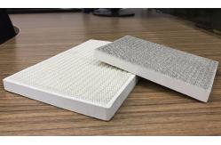 China Energy Saving Honeycomb Ceramic Heater Plates With Rare Earth Catalyst supplier