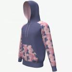 Sublimated Pullover Sports Team Hoodies Solid Pattern Anti Wrinkle