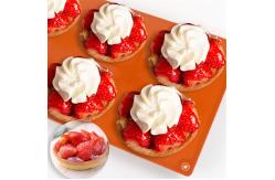 China ODM Silicone Mini Muffin Mould , BPA Free Muffin Mould Tray Nonstick supplier