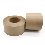 Custom Printing Single Sided Brown High Adhesion Thickened Kraft Paper Tape for sale
