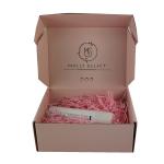 Coated Paper cardboard Cosmetic Carton Packaging Folders Colorful design for sale